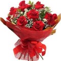 Buquê Dayse com 10 Rosas